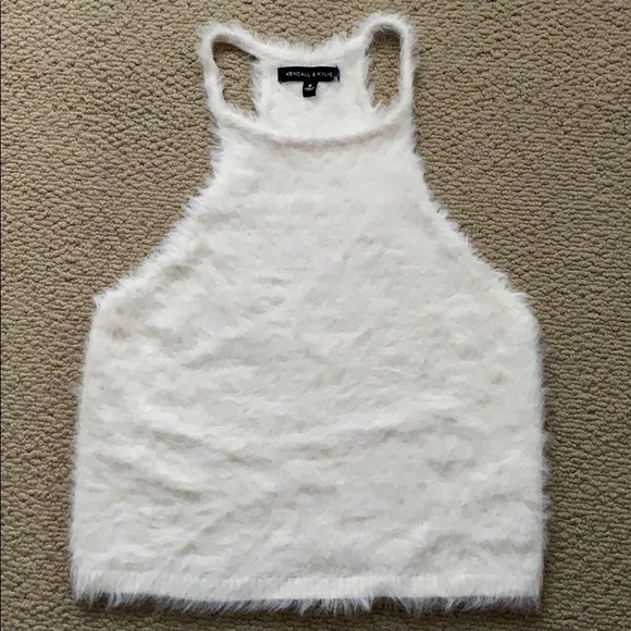 Kendall & Kylie Tops - ⚡Kendall & Kylie fuzzy tank top